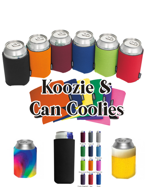 10 Can Coolies/Koozies - Neoprene – Sticky Fingers Vinyl & Transfers