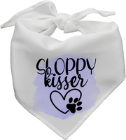 Sloppy Kisser - Pet Bandanna - Sublimation Transfers