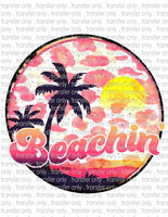 Beachin' - Waterslide, Sublimation Transfers