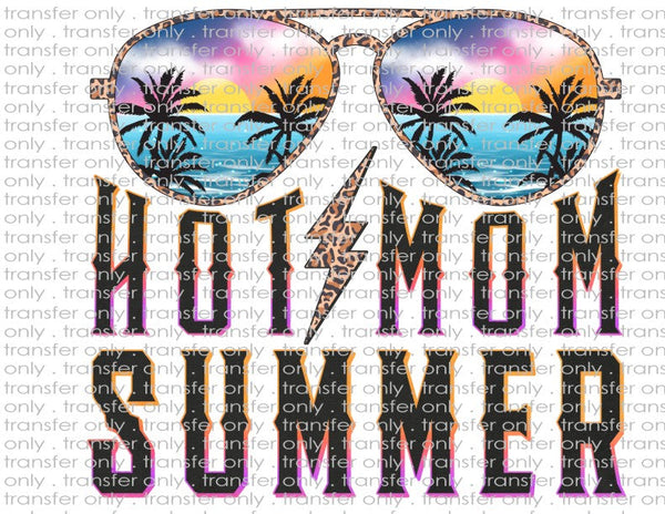 Hot Mom Summer - Waterslide, Sublimation Transfers