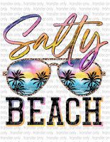 Salty Beach- Waterslide, Sublimation Transfers