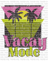 Vacay Mode - Waterslide, Sublimation Transfers