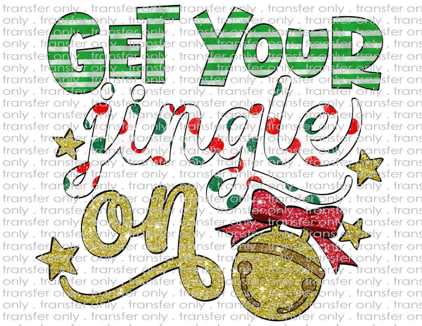 Christmas - Waterslide, Sublimation Transfers