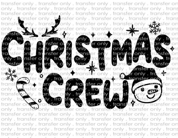 Christmas Crew - Waterslide, Sublimation Transfers