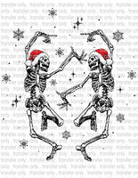 Jolly Dancing Skeletons - Waterslide, Sublimation Transfers