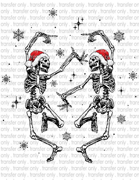 Jolly Dancing Skeletons - Waterslide, Sublimation Transfers