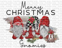 Christmas Gnomes  - Waterslide, Sublimation Transfers