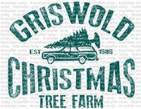 Griswold Tree Farm - Waterslide, Sublimation Transfers