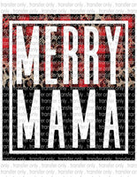 Merry Mama - Waterslide, Sublimation Transfers