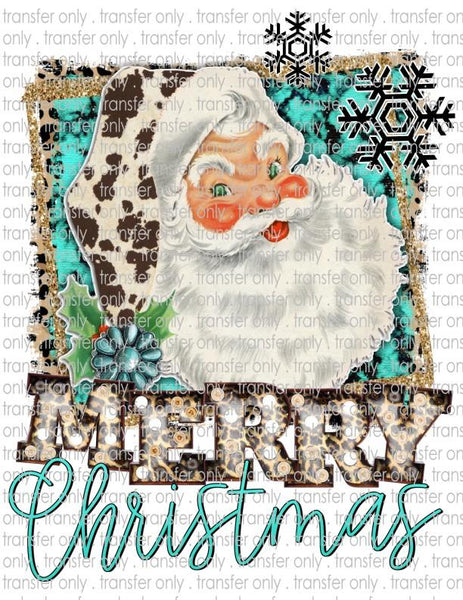 Merry Christmas - Waterslide, Sublimation Transfers