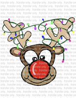 Tangled Reindeer - Waterslide, Sublimation Transfers