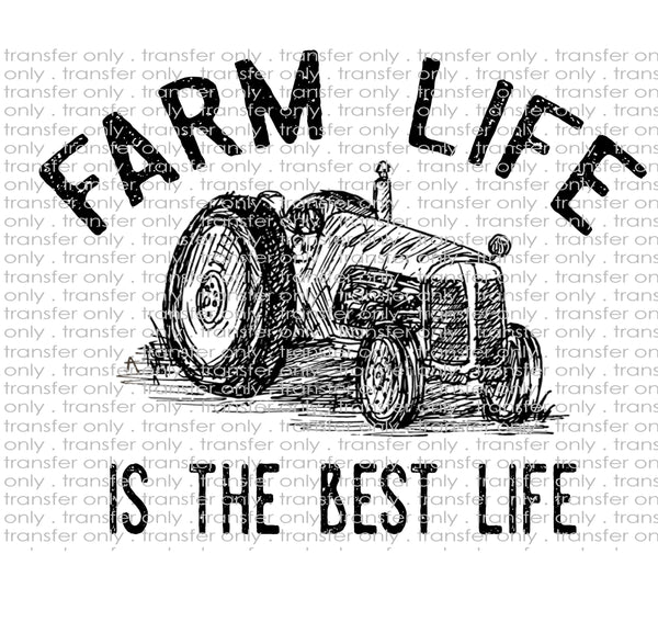 Farm Life - Waterslide, Sublimation Transfers