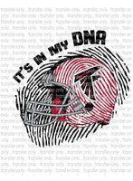 Waterslide, Sublimation Transfers - DNA Football - Falcons