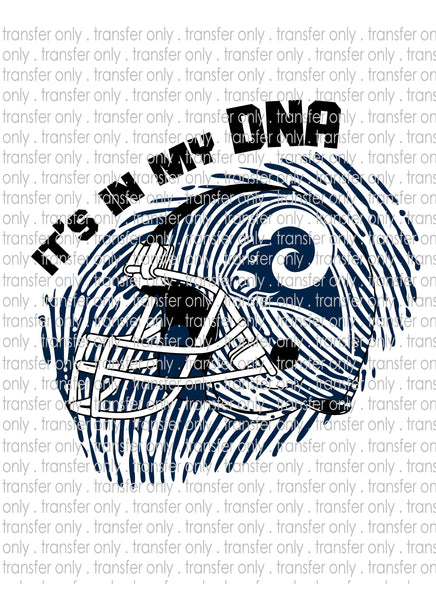 Waterslide, Sublimation Transfers - DNA Football - Rams