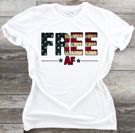 Free AF - DTF Transfer