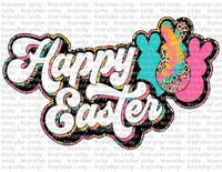 Happy Easter - Waterslide, Sublimation Transfers