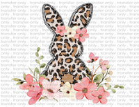 Leopard Easter Bunny - Waterslide, Sublimation Transfers