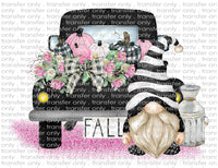 Fall Gnome Vintage Truck - Waterslide, Sublimation Transfers