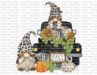 Leopard Fall Gnomes - Waterslide, Sublimation Transfers