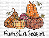 Pumpkin Season - Waterslide, Sublimation Transfers