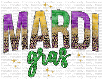 Mardi Gras - Waterslide, Sublimation Transfers