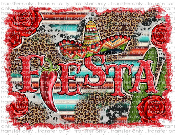 Fiesta Jalapeno - Waterslide, Sublimation Transfers