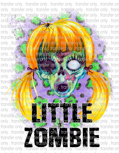 Little Zombie Girl - Waterslide, Sublimation Transfers