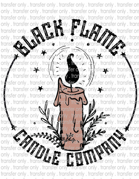 Black Flame Candle Company - Waterslide, Sublimation Transfers