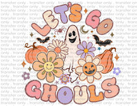Let's Go Ghouls - Waterslide, Sublimation Transfers