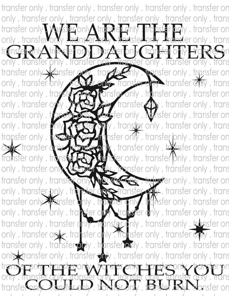 Granddaughters of the Witches - Waterslide, Sublimation Transfers