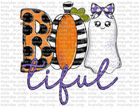 Boo tiful - Waterslide, Sublimation Transfers