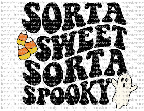 Sorta Sweet Sorta Spooky - Waterslide, Sublimation Transfers