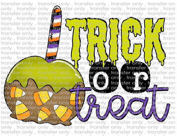 Trick or Treat - Waterslide, Sublimation Transfers