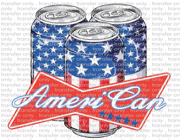 Ameri Cans - Waterslide, Sublimation Transfers
