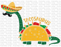 TacoSaurus - Waterslide, Sublimation Transfers