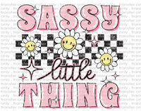 Sassy Little Thing - Waterslide, Sublimation Transfers