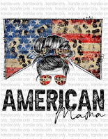 American Mama - Waterslide, Sublimation Transfers