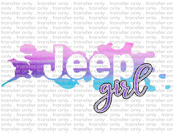 Jeep Girl - Waterslide, Sublimation Transfers
