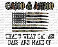 Camo & Ammo - Waterslide, Sublimation Transfers
