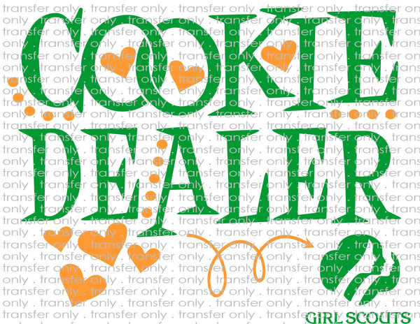 Cookie Dealer - Waterslide, Sublimation Transfers