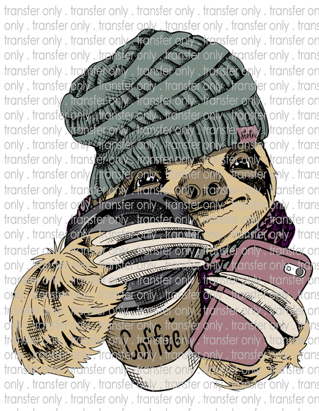 Sloth Coffee - Waterslide, Sublimation Transfers