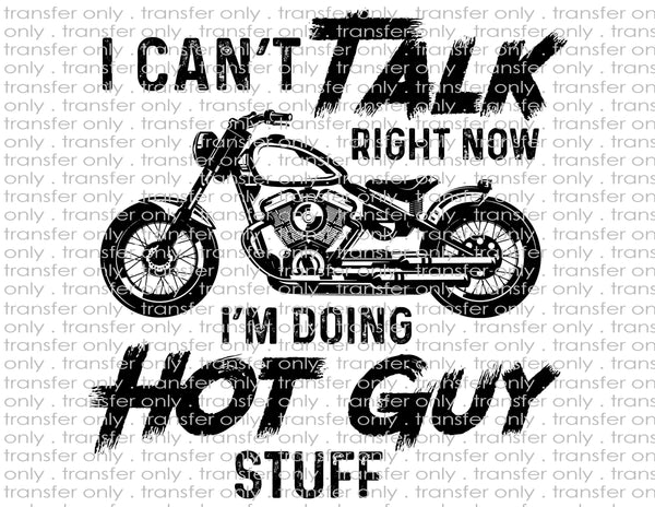 Biker - Hot Guy Stuff - Waterslide, Sublimation Transfers