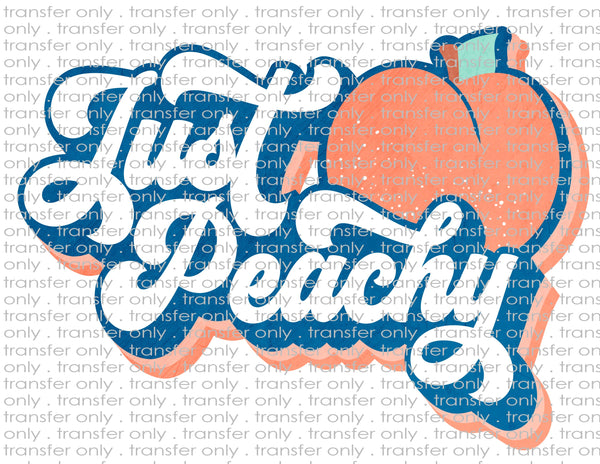 Just Peachy - Waterslide, Sublimation Transfers