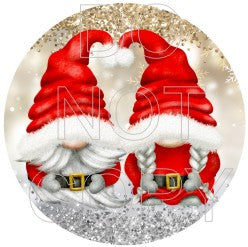 Santa Gnomes -  Ornament Craft Kit