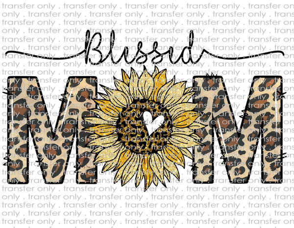 Blessed Mom Sunflower - Waterslide, Sublimation Transfers