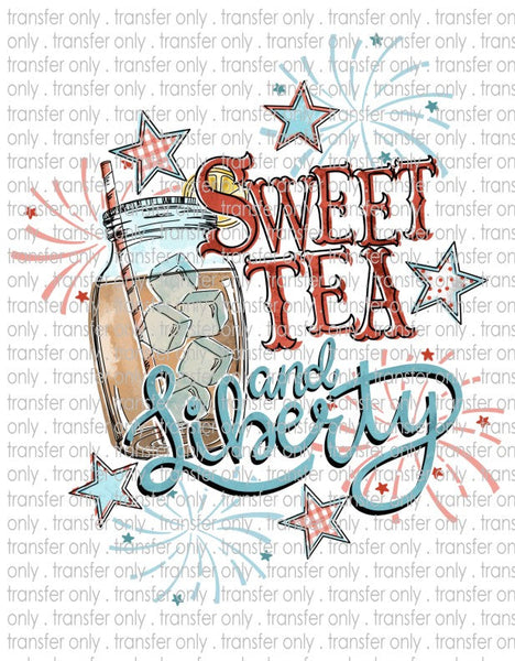 Sweet Tea & Liberty - Waterslide, Sublimation Transfers