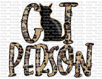 Cat Person - Waterslide, Sublimation Transfers