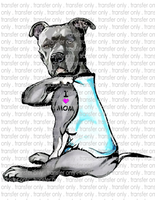 Pit Tattoo - Love Mom - Waterslide, Sublimation Transfers