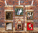 Doghouse - Add Your Own Photos - Sublimation Tumbler Wrap