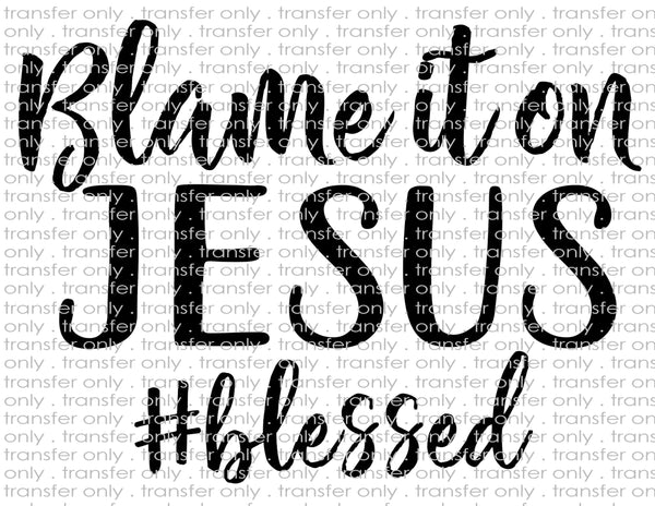Blessed - Waterslide, Sublimation Transfers